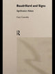 Book cover of: Baudrillard and Signs