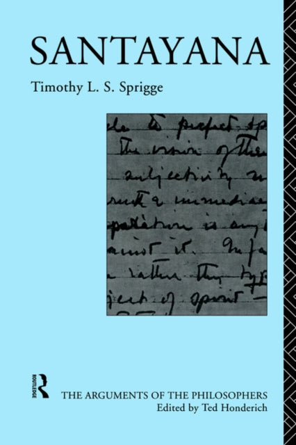 Book cover of: Santayana
