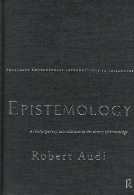 Book cover of: Epistemology