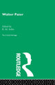 Book cover of: Walter Pater. By: R. M. Seiler