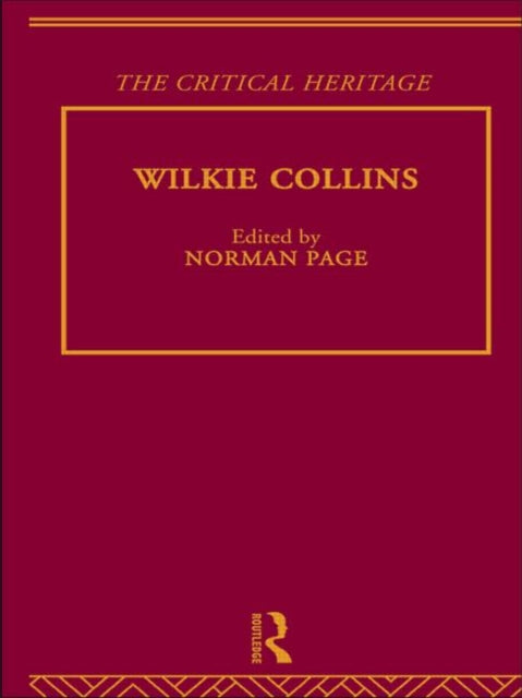 Book cover of: Wilkie Collins. By: Norman Page