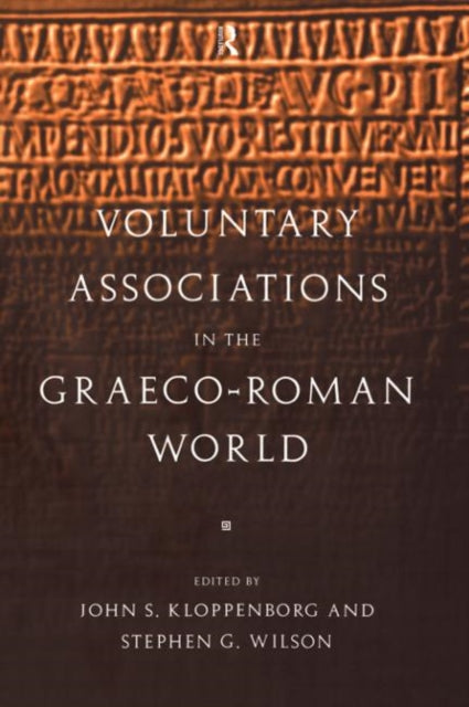 Book cover of: Voluntary Associations in the Graeco-Roman World