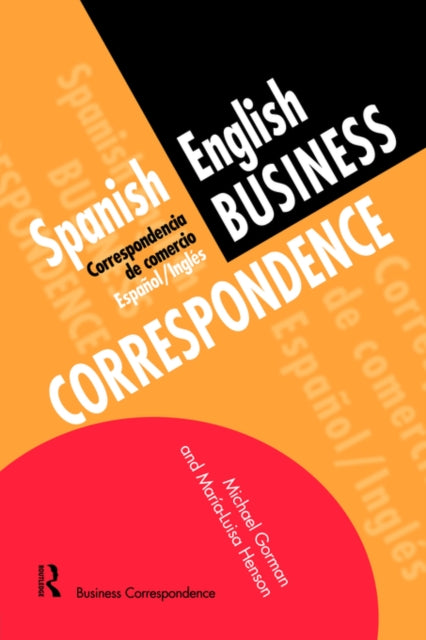 Book cover of: Spanish/English Business Correspondence