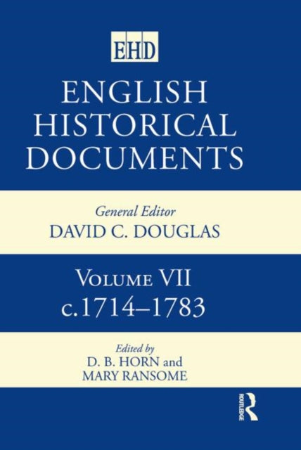 English Historical Documents