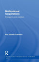 Book cover of: Multinational Corporations. By: Paz E Tolentino