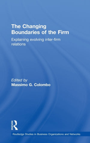 The Changing Boundaries of the Firm