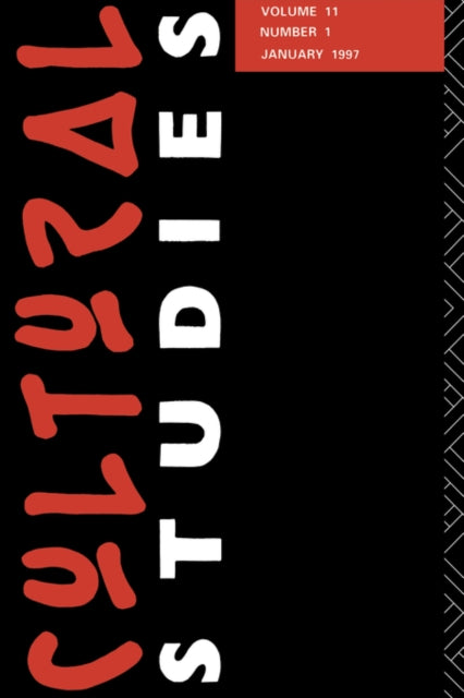 Book cover of: Cultural Studies 11.1. By: L. Grossberg