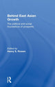 Book cover of: Behind East Asian Growth. By: Henry S. Rowen