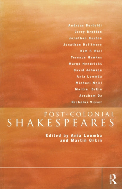Book cover of: Post-Colonial Shakespeares