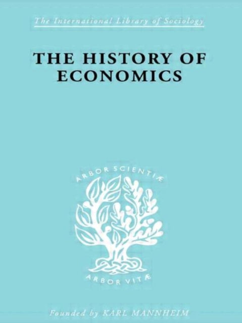 Book cover of: History of Economics. By: Werner Stark