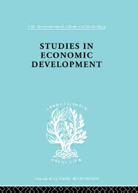 Book cover of: Studies in Economic Development. By: Alfred Bonne