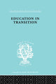 Book cover of: Education in Transition. By: H. C. Dent