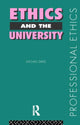 Book cover of: Ethics and the University