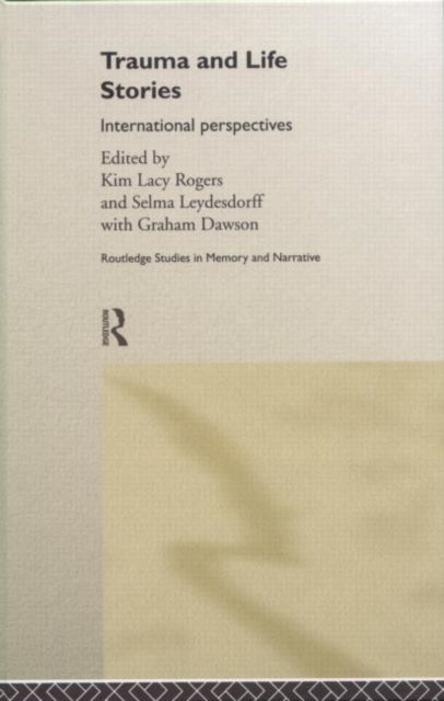 Book cover of: Trauma and Life Stories