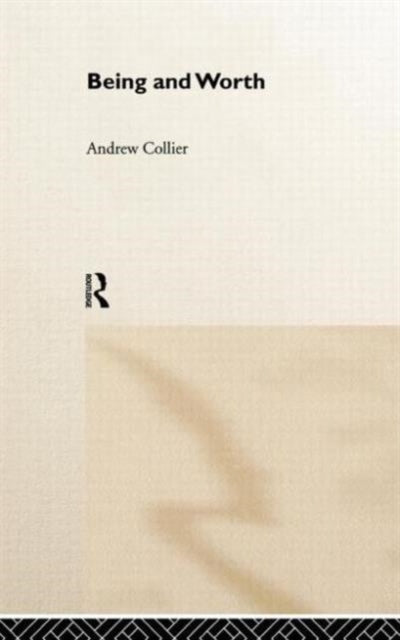 Book cover of: Being and Worth