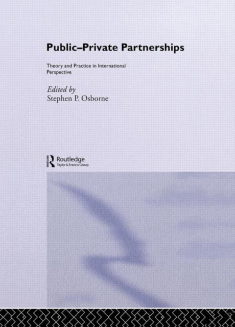 Book cover of: Public-Private Partnerships. By: S. Osborne