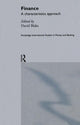 Book cover of: Finance. By: David Blake