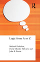 Book cover of: Logic from A to Z. By: John B. Bacon