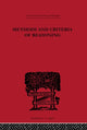 Book cover of: Methods and Criteria of Reasoning. By: Crawshay-Willia