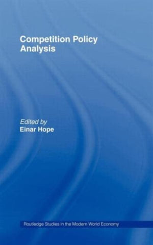 Competition Policy Analysis
