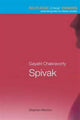 Book cover of: Gayatri Chakravorty Spivak. By: Stephan Morton