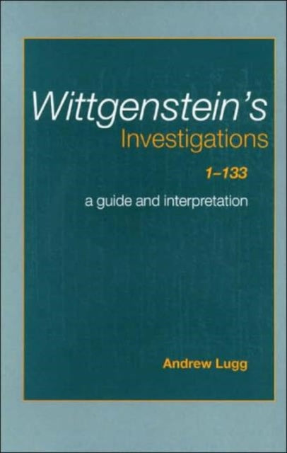 Wittgenstein's Investigations 1-133