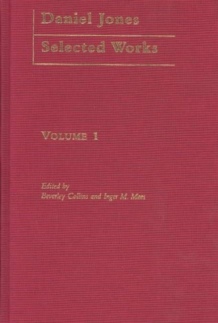 Daniel Jones, Selected Works: Volume I