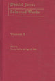 Book cover of: Daniel Jones, Selected Works: Volume I. By: Beverley Collins