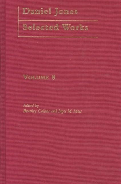 Daniel Jones, Selected Works: Volume VIII