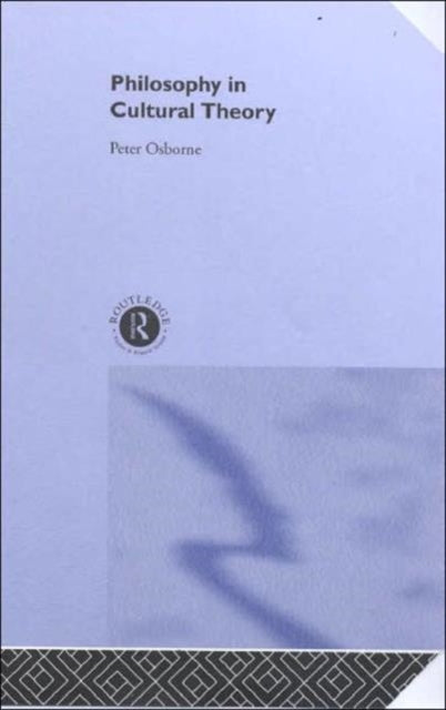 Philosophy in Cultural Theory