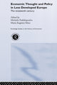 Book cover of: Economic Thought and Policy in Less Developed Europe. By: Psalidopoulos