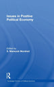 Book cover of: Issues in Positive Political Economy. By: Murshed, Syed Mansoob Sozialwissenschaftler