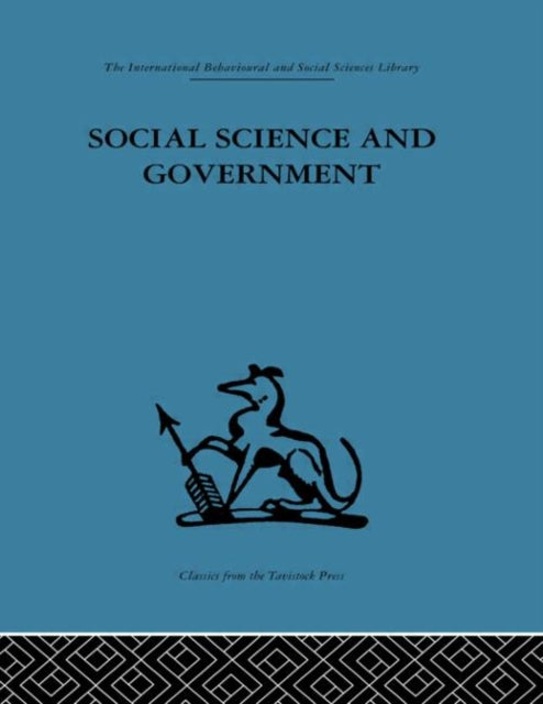 Book cover of: Social Science and Government. By: A. B. Cherns