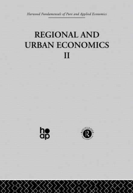 Book cover of: R: Regional and Urban Economics II. By: J. Lesourne