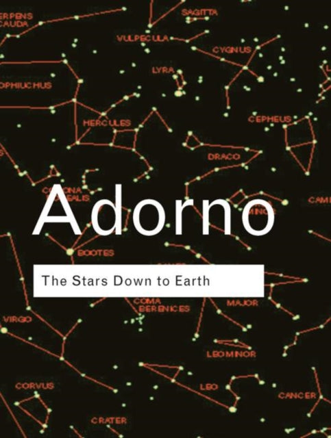 Book cover of: Stars Down to Earth. By: Theodor W. Adorno