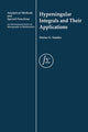 Book cover of: Hypersingular Integrals and Their Applications. By: Stefan Samko
