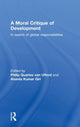 Book cover of: Moral Critique of Development. By: P. Van Ufford