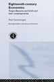 Book cover of: Eighteenth Century Economics. By: Pet Groenewegen