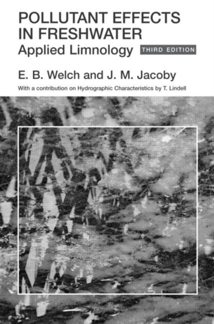 Book cover of: Pollutant Effects in Freshwater. By: J. Jacoby