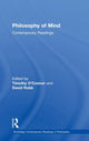 Book cover of: Philosophy of Mind: Contemporary Readings. By: T. O'connor