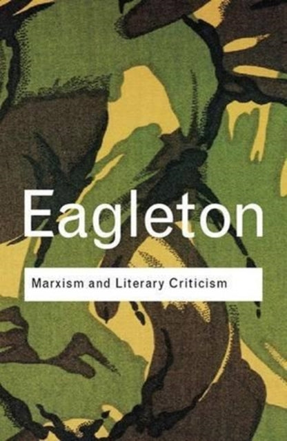 Book cover of: Marxism and Literary Criticism