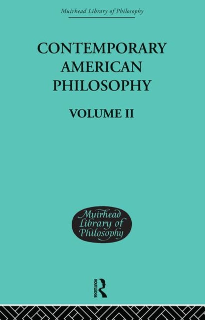 Contemporary American Philosophy