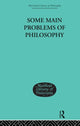 Book cover of: Some Main Problems of Philosophy. By: George E. Moore