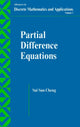 Book cover of: Partial Difference Equations. By: Sui Sun Cheng