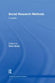 Book cover of: Social Research Methods. By: Clive Seale