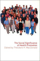 Book cover of: Social Significance of Health Promotion