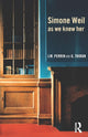 Book cover of: Simone Weil as we knew her. By: Joseph-M Perrin