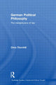 Book cover of: German Political Philosophy. By: C. J. Thornhill, Chri Thornhill