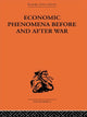 Book cover of: Economic Phenomena Before and After War. By: G. C. Allen