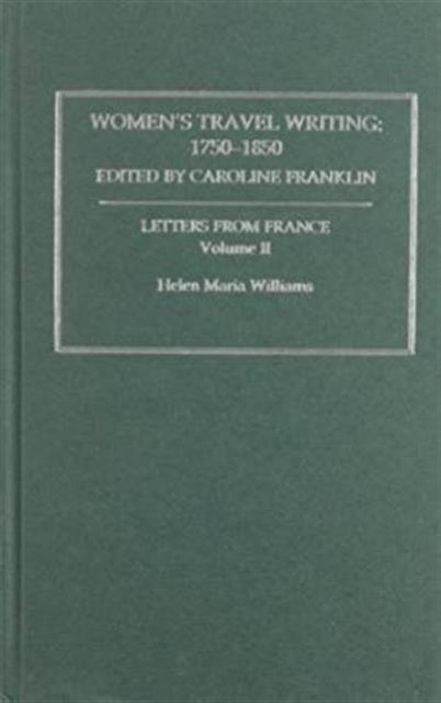 Book cover of: Womens Travel Writing 1750-1850. By: C. Franklin